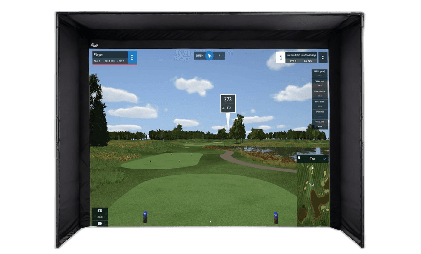 Carl's Place DIY Golf Simulator Enclosure Kit