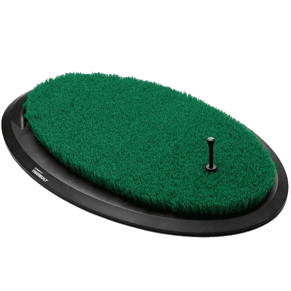 Fiberbuilt Flight Deck compact golf hitting mat