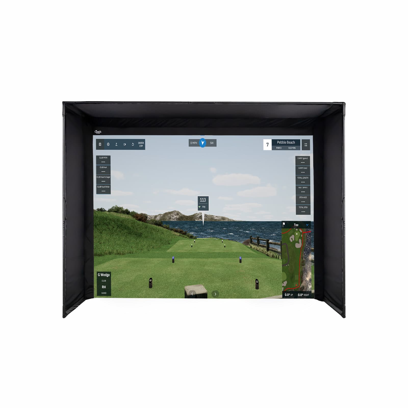 Carl's Place DIY Golf Simulator Enclosure Kit