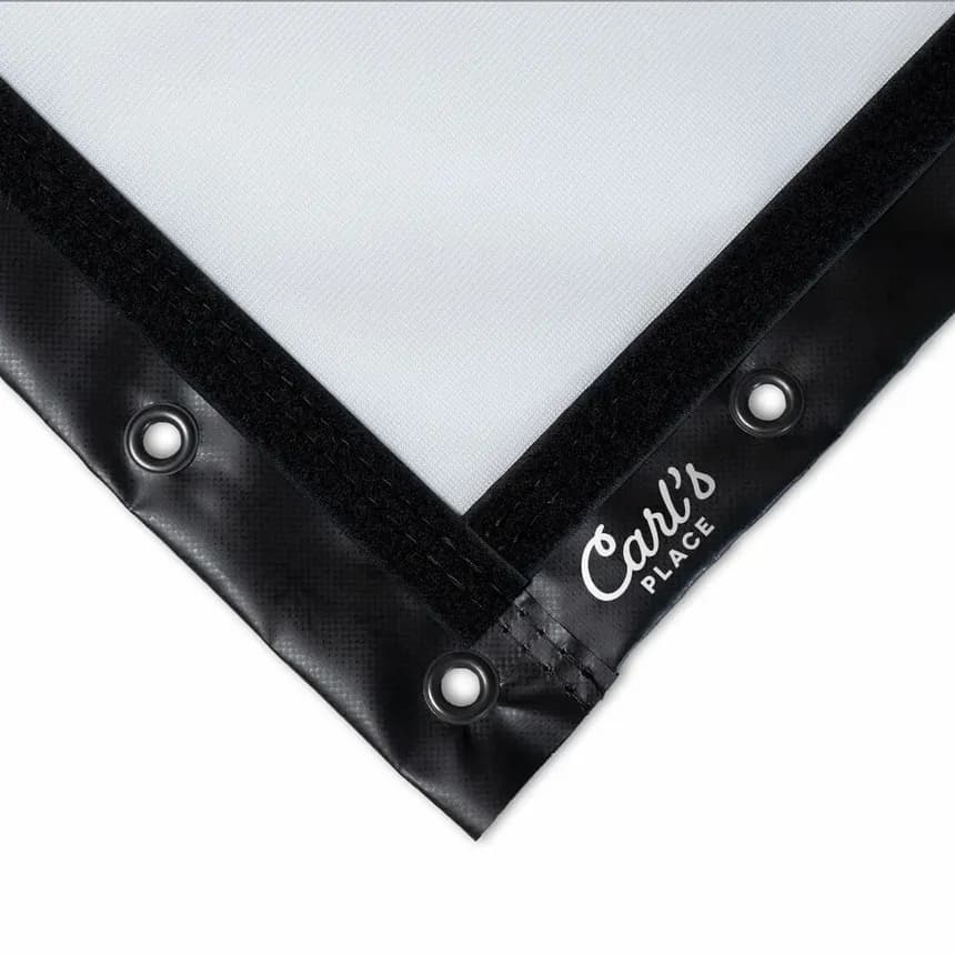 Carl's Place Preferred 100 inch golf simulator impact screen