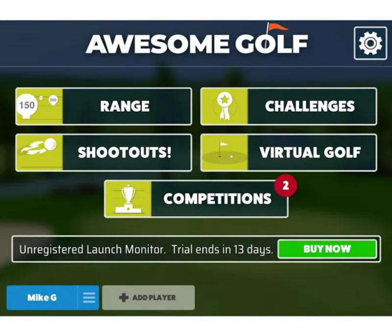 Awesome Golf simulator software gameplay