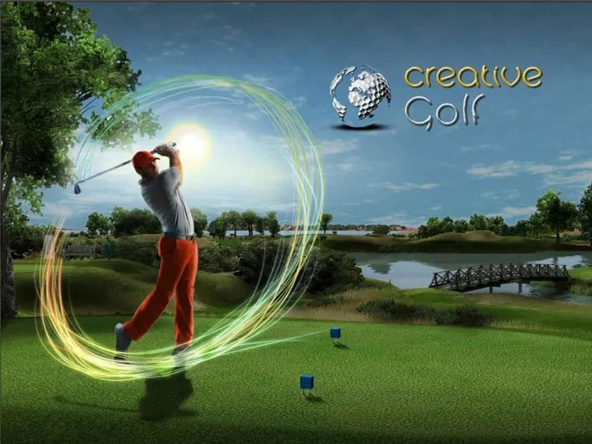 Creative Golf 3D simulator software gameplay